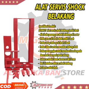 Alat servis shock breaker belakang motor Universal
