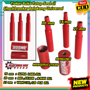 alat servis shok depan treker buka tutup seal shockbreaker depan