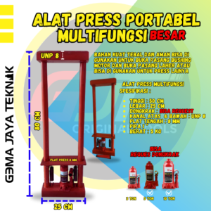 Alat Press Multifungsi Hidrolik portabel