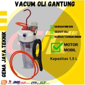 Vacum Carbon Clean Sedot Oli Type Gantung Untuk Mobil Motor