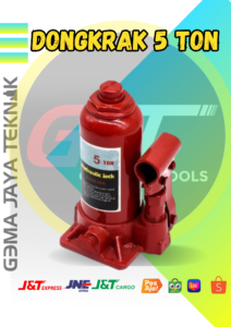 Dongkrak Mobil Hidrolik Hydraulic 5 Ton